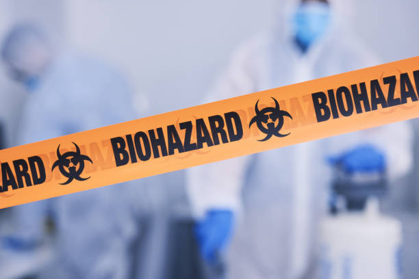 Professional Blood Cleanup technician working in Holderness, NH